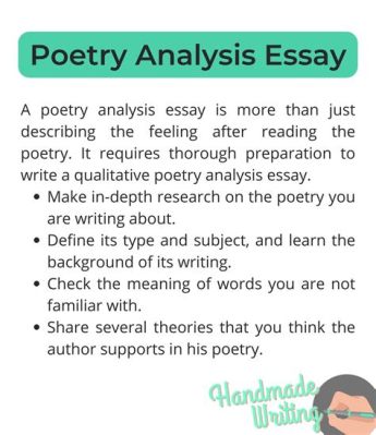 How to Write a Poem Analysis Essay: Unveiling the Veil of Poetry Through Critical Lens